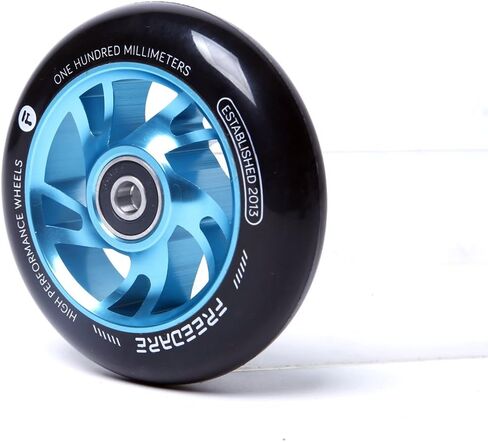 FREEDARE 100mm Pro Scooter Wheels زوج 2 قطعة سكوتر حيلة استبدال عجلات مع محامل ABEC in Kuwait