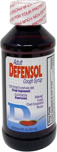 Adult Cough Syrup, Cough Suppressant, Expectorant (4 Fl Oz/Pack of 1) in Saudi Arabia