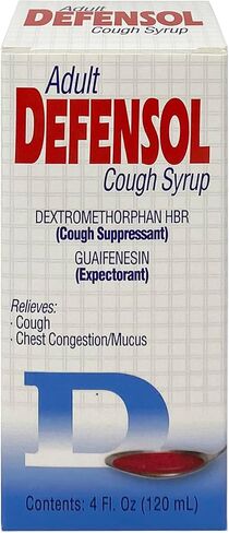 Adult Cough Syrup, Cough Suppressant, Expectorant (4 Fl Oz/Pack of 1) in Saudi Arabia