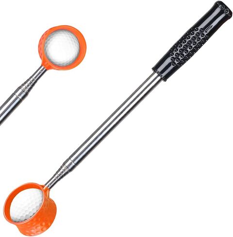 Golf Ball Retriever Max 6/12/15/18 Ft Portable Golf Ball Retriever for Water Telescopic, Unbreakable and No Corrosion Golf Water Ball Retriever for Water (6Ft, 6Ft SS) in Kuwait