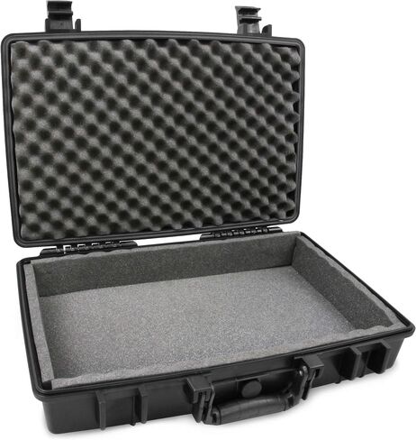 CASEMATIX Waterproof 15.6 inch Laptop Hard Case - Crushproof Laptop Case Compatible with Acer Nitro 5 Gaming Laptop, HP Pavillion 360, Envy x360, and More in Saudi Arabia