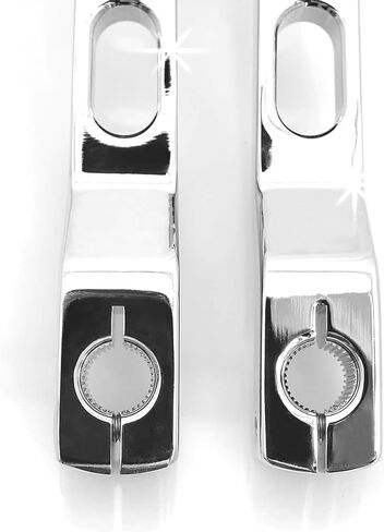 دواسات فرامل لأصابع القدم لكعب الدراجة النارية، ربط ناقل الحركة لدراجة Harley Davidson Softail Touring Road Glide Street Glide Levers Road King Glide Trikes Shifter Levers (كروم) in Kuwait