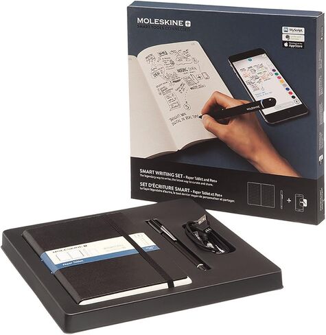 قلم Moleskine + قلم الكتابة الذكي ودفتر ملاحظات ذكي منقط - يُستخدم مع تطبيق Moleskine لتخزين الملاحظات رقميًا (متوافق فقط مع دفاتر Moleskine الذكية) in Saudi Arabia