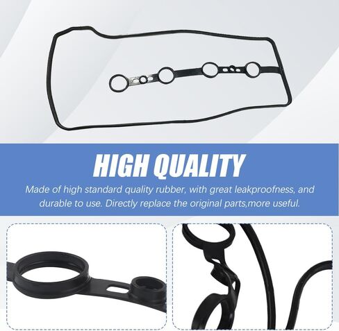 Valve Cover Gasket Set, Valve Cover Seal Gasket, Gasket Sets Compatible with Toyota Camry Corolla Highlander Matrix Rav4, Replace VS50530R, 11213-0H010, 11213-28021, VS50362, JN2424, 0361639 in Saudi Arabia