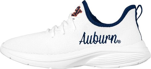 FOCO Auburn Tigers NCAA Womens Midsole White Sneakers - 8 in Saudi Arabia