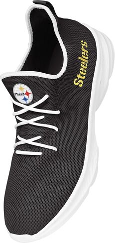 FOCO Pittsburgh Steelers NFL Mens Team Color Sneakers in Saudi Arabia