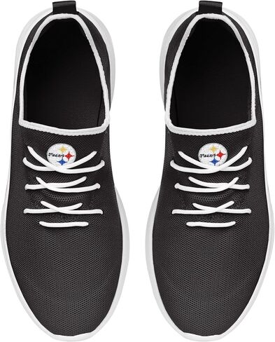 FOCO Pittsburgh Steelers NFL Mens Team Color Sneakers in Saudi Arabia