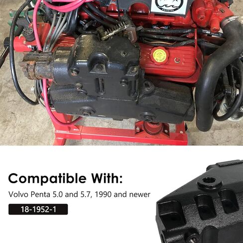 18-1952-1 مشعب العادم متوافق مع محركات الغاز البحرية MerCruiser 1985-2002 175، 185، 205، 4.3L (GM/Chevrolet V6) in Kuwait