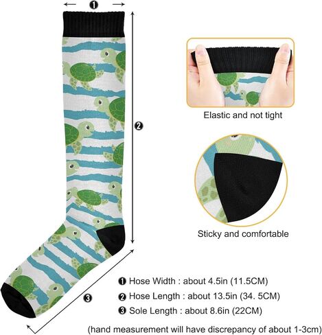 1 Pair Compression Socks 20-30mmHg Knee High Women Socks Tube Athletic Stockings for Medical Nurse Winter Travel in Saudi Arabia