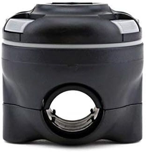 RAILBLAZA Kayak RailMount لقضبان دائرية أو مربعة مقاس 19-25 مم (.75-1 بوصة) مع شريط قبضة ذاتي اللصق لسهولة التركيب، (أسود) in Kuwait