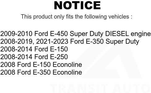 Rear Semi-Metallic Disc Brake Pads NWF-PRM1329 For Ford E-350 Super Duty E-250 E-150 E-450 Econoline in Saudi Arabia