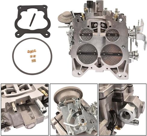 1901R المكربن ​​Carb HP51297 متوافق مع Quadrajet 4MV 4 برميل 1966-1973 تشيفي جي إم سي V8 محركات 327 350 427 454 in Kuwait