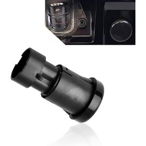 1 PC Car Trunk Lid Switch, Rear Tailgate Trunk Button, Automobile Replacement Accessories, Replaces Part OEM#22863048, Compatible with 07-14 Chevrolet (Black)