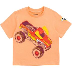 Monster Jam T-Shirt Toddler to Little Kid Grave Digger El Toro Loco Megalodon