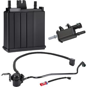 3 Pack 214-1680 Vapor Canister Purge Valve and 215-464 Fuel Evap Charcoal Vapor Canister and 911-064 Vapor Canister Vent Solenoid