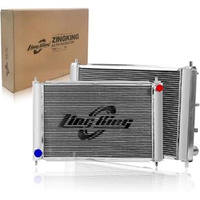 CU2139 All Aluminum Radiator 3-Row Race Radiator Replacement for FORD MUSTANG GT/SVT/BASE 1997 1998 1999 2000 2001 2002 2003 2004 4.6L 5.4L V8