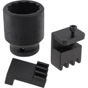 3Pcs Flywheel Locking Tool with 36mm 3/4Inches Socket for 6.6L Duramax Engine