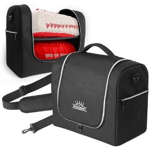 Large Hat Bag for Baseball Caps, Hat Organizer Bag for Travel, Cap Storage Organizer, Travel Case for 20-24 Caps, Estuche para Gorras, Porta Gorras Para Hombre