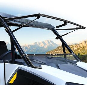 StarknightMT 2024 2025 RZR 1000 Flip Windshield, RZR Front Windshield Compatible with POLARIS RZR XP 1000/4 1000 2024 2025+ RZR XP 1000 Accessories Front Window