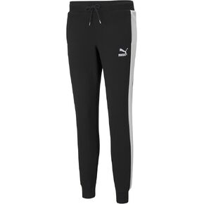 PUMA Women's Iconic T7 Track Pants, Black, Medium