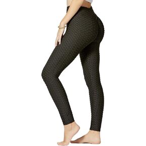Conceited Scrunch Butt Leggings for Women - Anti Cellulite Textured - Tummy Control - Regular and Plus Size in Kuwait