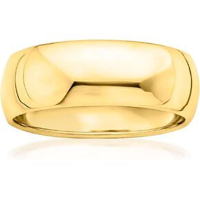 Ross-Simons Italian 14kt Yellow Gold Dome Ring