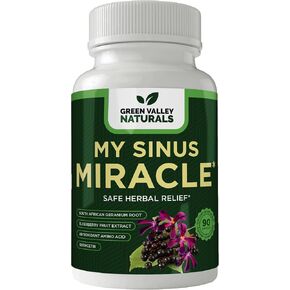 My Sinus Miracle Herbal Supplement, 90 Capsules (1)