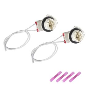 Muyi Light Socket Socket Kit - مصباح مقبس مصباح تسخير سلك المقبس blub blub لـ LED/Standard ، المصابيح# 4114،4157،3157 استبدال لعام 19258649 ، LS94 ، 645-607 (2 عبوة)