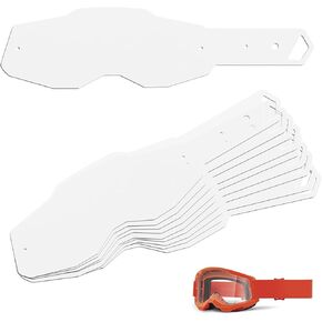 Goggles Tear Offs for 100 Percent Strata 2/Racecraft 2/Accuri 2, Dirt Bike & Motocross Goggle Lens Tear Offs - 50 Pack Standard