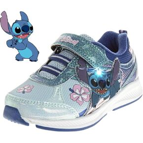 Disney Girl's Lilo & Stitch Light Up Laceless Shoes (Toddler/Little Girl)
