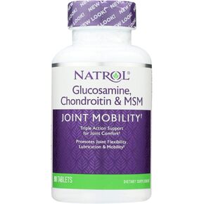 Natrol Glucosamine Chondroitin and MSM - 90 Tablets