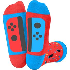 Undergo Video Game Funny Socks,Birthday Gifts for Kids Teens, Video Game Gifts for Teen Boys, Gaming Socks for Kids 2-12Years