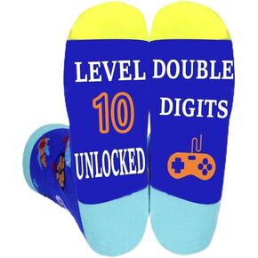 Basketball Socks for Tween Girls Boys Age 10th Birthday GIfts - Double Digits Birthday Gift Ideas Presents-Ten Year Old Girl Gifts