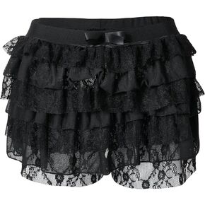 Ruffle Shorts Womens Bloomers Y2k Shorts Tiered Micro Booties Summer Women Ruffle Underwear Women