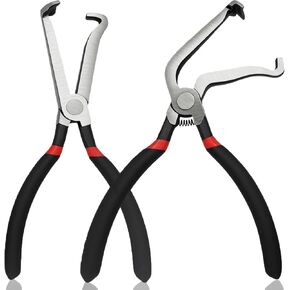 Electrical Disconnect Pliers,Electrical Connector Pliers for Cars,Automotive Rapid Removal Disconnect Plugs Tools for Locking Push Tab,Mass Air Flow Sensors,Hose,Fuel Injectors, Ignition Coils