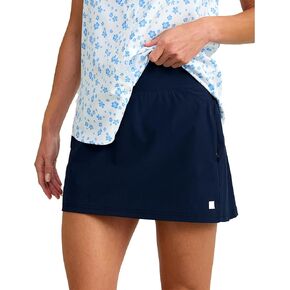 HUK Women's Tide Point Performance Skort +30 UPF Sun Protection Skirt