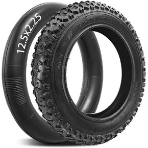 Gyl (57-103) 12.5x2.25 مجموعة الإطارات والأنبوب ، 12 1/2x2 1/4 إطارات من الدراجات البخارية الكهربائية في Razor Pocket Mod ، Schwinn ، GT ، Izip ، Ezip