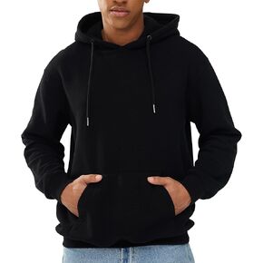 Unisex Adult Fleece Hoodies, Breathable, Pullover Hooded Sweatshirt