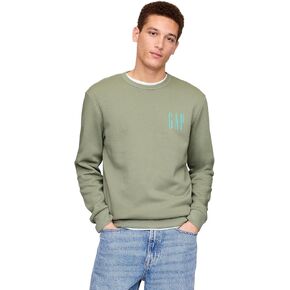 Gap Men Logo Fleece Crew Sweatshirt