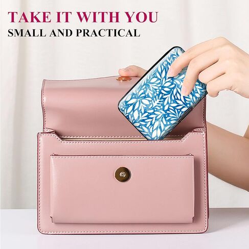 Mini RFID Aluminum Credit Card Holder for Women Men, Slim Business Hard Card Case, Cute Card Wallet ID Case Cute Dog Paw in Kuwait