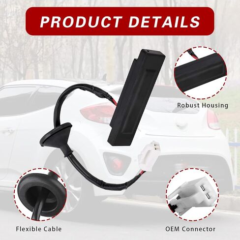 812602V000 Rear Trunk Hatch Release Button, 81260-2V000 Rear Trunk Liftgate Release Switch Button, Compatible with Hyundai Veloster 2012-2017 in Saudi Arabia