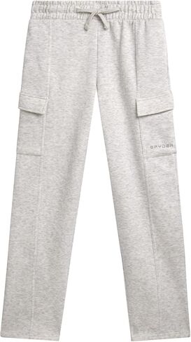 Spyder Women's Cargo Pantspants - ركض من الصوف المريح للنساء مع خصر الرباط القابل للتعديل والجيوب (الأحجام: S -XL) in Saudi Arabia