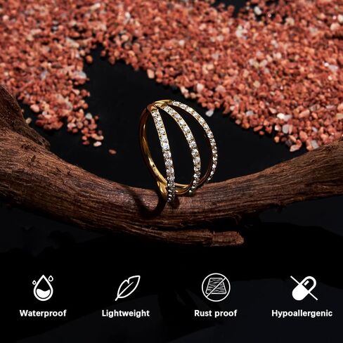 1PC Nose Ring Hoop G23 Titanium CZ Helix Rook Conch Cartilage Daith Tragus Earrings Hinged Segment Nostril Piercing Septum Clicker 18G 16G Silver Gold Lip Ring 8mm 10mm 12mm in Saudi Arabia