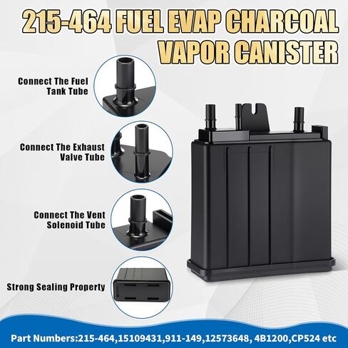 3 حزمة 214-1680 صمام تطهير علبة البخار و 215-464 FUEL EVAP VAPOR CANISTER و 911-064 VAPOR CANISTER in Saudi Arabia