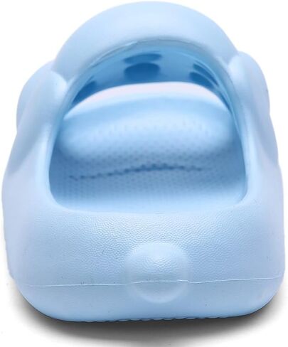 Boys Girl Slippers Non-Slip Novelty Open Toe Sandals Extremely Comfy Cushioned Thick Sole Cute Cartoon Shower Slides Indoor & Outdoor(Toddler/Little Kid/Big Kid) in Saudi Arabia