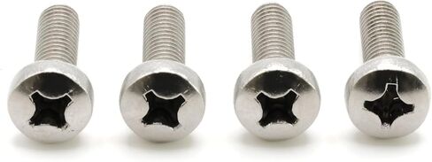 ReplacementScrews Rear License Plate Screws Compatible with Lexus ES (250/300/330/350) - Stainless Steel - Black Oxide (Pack of 4) in Kuwait