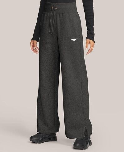 AMERICAN HEAVEN Women's Super Fleece Sweatpants | High-Waisted Wide- Leg Yoga Drawstring Fashion Pants | Multi Packs Colors in Kuwait