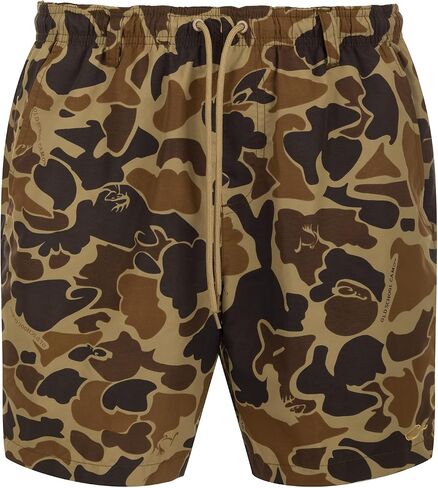 Drake Waterfowl Men's Lightweight Casual Outdoor Sports Shorts with Water-Resistant DWR Finish in Saudi Arabia