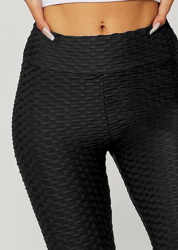 Conceited Scrunch Butt Leggings for Women - Anti Cellulite Textured - Tummy Control - Regular and Plus Size in Kuwait