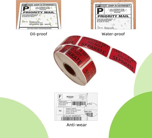 4.7" x 4.3" Lithium Ion Battery Transport Caution Warning Labels, 50 Large Adhesive Stickers (UN3481) in Saudi Arabia